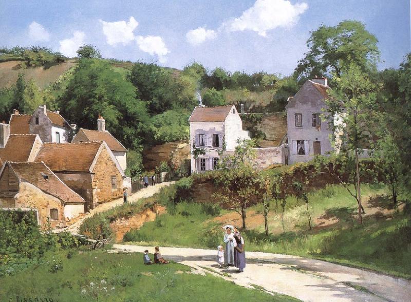 Camille Pissarro Pang plans Schwarz, hidden hills homes Germany oil painting art